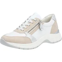 REMONTE Damen D0G09 Sneaker, Rose/Weiss/Ice/Weiss / 81, 37 EU
