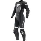 Dainese Fulminea S26 Damen 2-Teiler Motorrad Lederkombi, schwarz-weiss, Größe 46