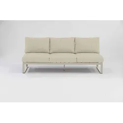 Nest 3-Sitzer Sofa für Outdoor verstellbarr Mokka