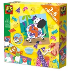 SES Creative Bastelset Montessori Formen schneiden 8710341140618 SES Creative