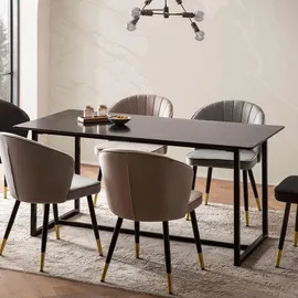 FineBuy FB105304 120 x 76 x 60 cm schwarz