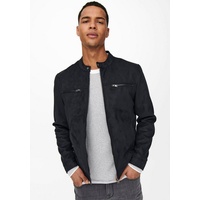Only & Sons Jacke 'Willow' & schwarz - L