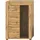 MID.YOU Vitrine Jam 86 x 60 x 35 cm Eiche Wotan