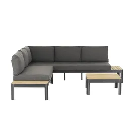 Möbel Kraft Pasadena Kaffeetisch 72 x 72 x 33 cm Schwarz