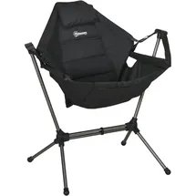 Outsunny Campingstuhl Faltbar Schwarz