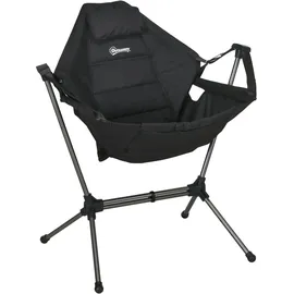 Outsunny Campingstuhl Faltbar Schwarz