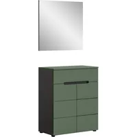 Home Affaire REHAT Garderobenspiegel 80x37x190 grau