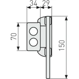 ABUS Sperrbügel-Set PSB2700 ER