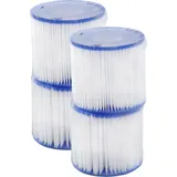 Summer Waves Filterkartusche Größe D 4er Pack