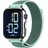 Silber Stoffarmband Ocean