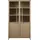 Woood Vitrine Exhibit 99 x 44 x 170 cm Khaki
