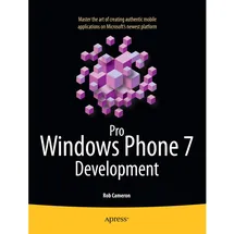 Apress Pro Windows Phone 7 Development, von Rob Cameron
