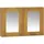 vidaXL Spiegelschrank 60x10x40 cm Massivholz Teak