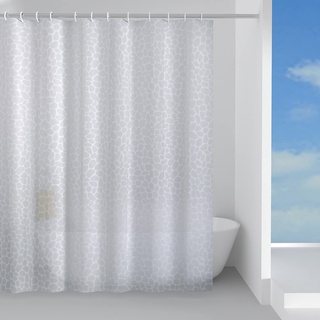 Gedy Weiß, 16 G-Jungle 240 x 200, aus Peva-Stoff, Finish, R&S-Design, Duschvorhang mit 12 Ringen, 2 Jahre Garantie, 200 x 240 cm