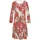 s.Oliver Jerseykleid Koralle bedruckt 34