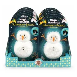 TRENDHAUS Weihn Schneemann Bausatz Magic Moments 962676 7-tlg. Winter Story