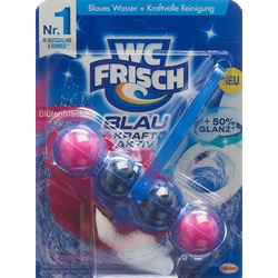 WC Frisch Kraft-Activ Blauspüler Blütenfrische, Reinigungsmittel