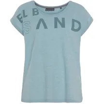 ELBSAND T-Shirt Damen türkis Gr.XL (42)