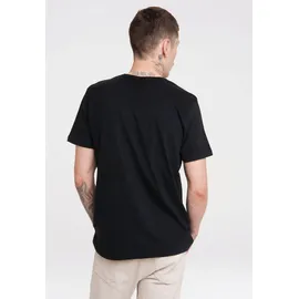 LOGOSHIRT "The Simpsons", Jungen, Gr. XS, schwarz, 100% Baumwolle, bedruckt, normal, Rundhals, Shirts T-Shirt, mit lizenziertem Originaldesign