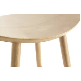 miliboo Design-Barhocker leichtes Holz 65 cm DEMORY