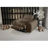 Fun Möbel Sessel Bastien Relax Stoff 72 x 71 x 70 cm Braun elektrisch