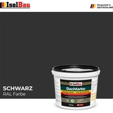 Dachfarbe Sockelfarbe Schwarz 12 kg Fassadenfarbe RAL Farbe Nano Polymermembran