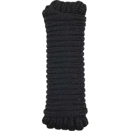 vidaXL Bootsseil 12 m Schwarz Polyester