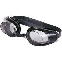 QUINTRA Schwimmbrille Wasserdichte Poolbrille Schwimmen Schwimmen Schwimmen Erwachsene Silikonbrille -Brille Schwimmen Klare Poolnudeln (Black, One Size)