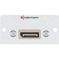 Kindermann 7444000583 Steckdose DisplayPort Aluminium