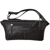 Pride and Soul Street Gürteltasche Leder 33 cm schwarz