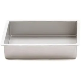 Decora 0062602 Profi-BACKFORM RECHTECKIG AUS ELOXIERTEM Aluminium cm 25X38X7, grau