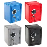 Spartresor Geldkassette Spardose/büchse/Größe: 12x10,5x16cm / Farbe: schwarz