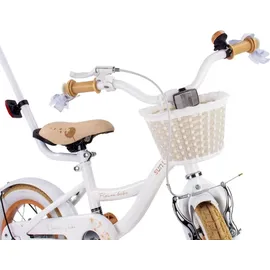 SUN BABY Flower Bike 12 Zoll RH 43 cm Weiß/Beige