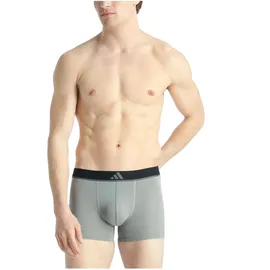 adidas Active Micro Flex Eco Boxershorts Schwarz / Grau XXL 3er Pack