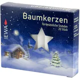 Jeka Schmale Kerzen 1,3 cm 20 St.