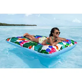 BESTWAY Luftmatratze Blissful Drifter mit Textilbezug 200 x 129 cm