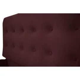 Home Affaire »Vaine« in 5 Breiten, auch in Länge 220 cm, incl. Roll-Lattenrost rot