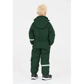 ZigZag Schneeoverall ZIGZAG "Vally", Mädchen, Gr. 98, EURO-Größen, grün (tannengrün), 100% Polyester, lang, Overalls, mit wasser- und winddichter TPU-Membran