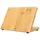 Intirilife Magnetisches Messerbrett in BAMBUS BRAUN - 30 x 18 x 19 cm Kochen, Küchenmesser, Messerblöcke