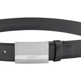 Boss Herrengürtel Leder schwarz 115