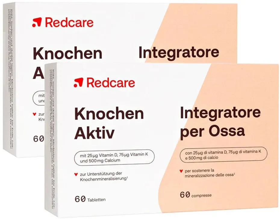 Redcare Vitamines pour les Os Pack double 2x60 pc(s) comprimé(s)
