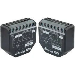 SHELLY WLAN-Schaltaktor 2PM Gen4, 2 Kanal, WLAN, Matter, Bluetooth, 2 Stück
