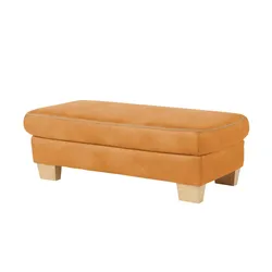 Mein Sofa bold XXL - Hocker  Beata , gelb , Maße (cm): B: 130 H: 45 T: 65.0