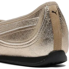 Puma Damen Catch Metallic Whisper Ballerinas 37.5, Gold Black