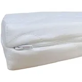 Schlafschatz Topperbezug, Weiß, Textil, 140x200 cm, Oeko-Tex® Standard 100, Schlafzimmer, Matratzen Shop, Matratzenzubehör, Topper