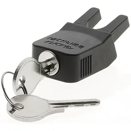 KLICKfix Steckschloss Adapter für Racktime schwarz