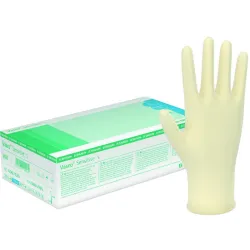 B. Braun Vasco® Sensitive Untersuchungshandschuh 6067526 , 1 Karton = 10 Packungen, Größe S