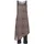 beachtime by lascana Longtop Sommerkleid Braun/Schwarz 36/38