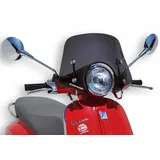 Ermax Scooterscheibe Piccolo Acrylic durchsichtig Schwarz getönt für VESPA Primavera 125/150/50