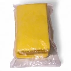 CLENDO Staubtuch Viskose Gelb : 60x60 cm